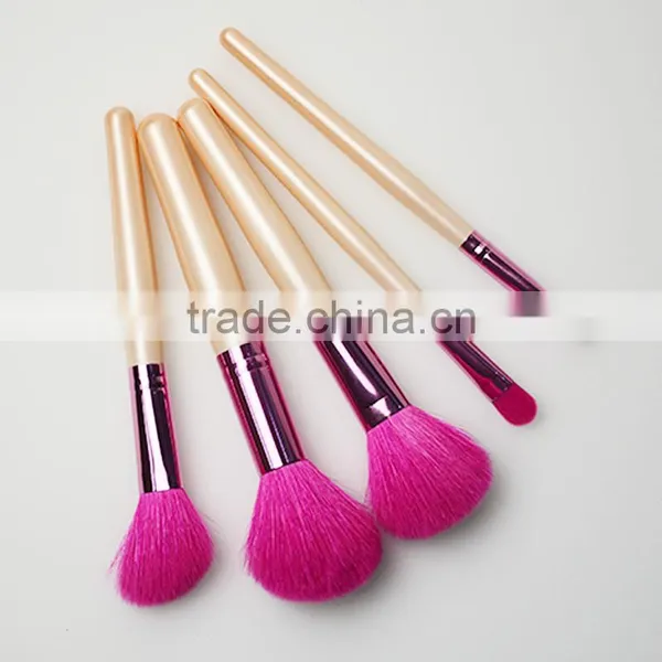 Hot Sales Cheek Use and Goat Hair Brush Material Personalized Makeup Brushes photo-4