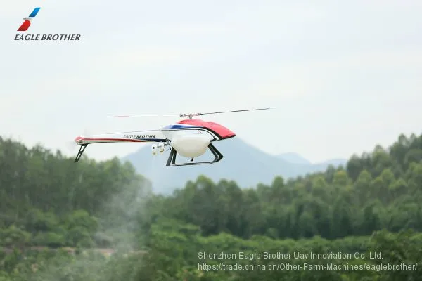 Agriculture Tool Full Automatica Intelligent Single-Rotor Helicopter 25L photo-3