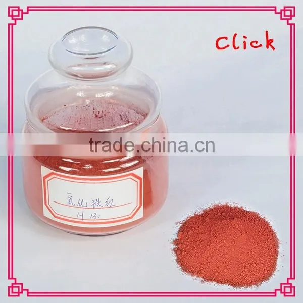 Factory Price! Pigment Red, Iron Oxide Red/yellow, Powder Coating Pigment Red photo-3