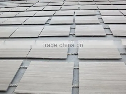 Grey Color Marble Wooden Vein Tiles and Slabs photo-6