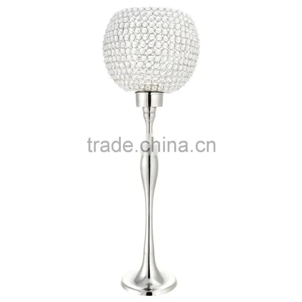 Crystal Ball Centerpiece, Ball Wedding Centerpiece, Crystal Centerpiece for Wedding Table photo-2
