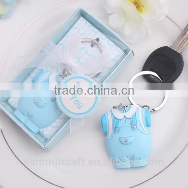 Resin Baby Clothes Shaped Keychain Baby Shower Party Favors photo-2