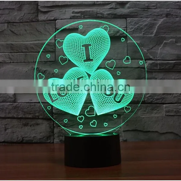 3d Illusion Custom Shaped Anime Dolphin Unicorn Light photo-4