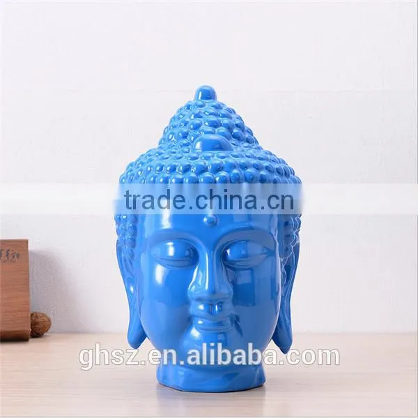 Customized Plastic Buddha Statue White Resin photo-4