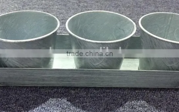 Flower Pot Set (Heart Shaped), MSO-146 photo-3