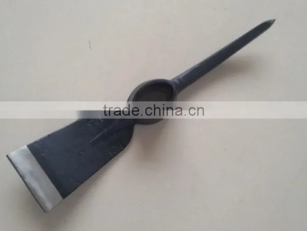 P406 Roll Forged Carbon Steel Pickaxe Head Garden Tools photo-2