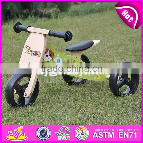 Best Design 3 Wheels Wooden Balance Baby Bike W16C179-S