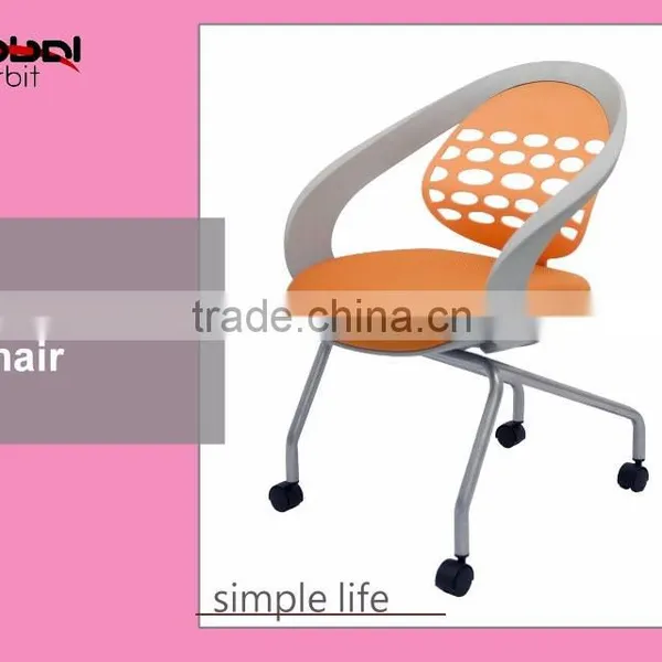 Ergonomic Office Chair With Wheels, Height Adjustable Colorful Computer Chair photo-3