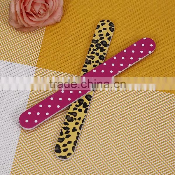 CHX01 OEM Disposalbe Nail File Buffer ,custom Emery Board ,Zabra Nail File photo-3