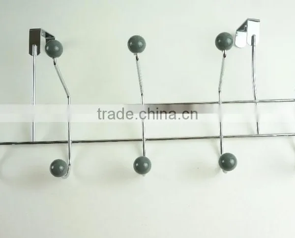 43018 Muticolored Bead Home Storage Decoration Coat&Hat Rack With 10 Door Hooks photo-4