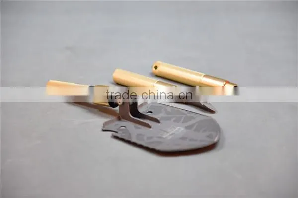 13 in 1 Multifunction Survival Shovel for Camping Chinese Military Spade photo-2
