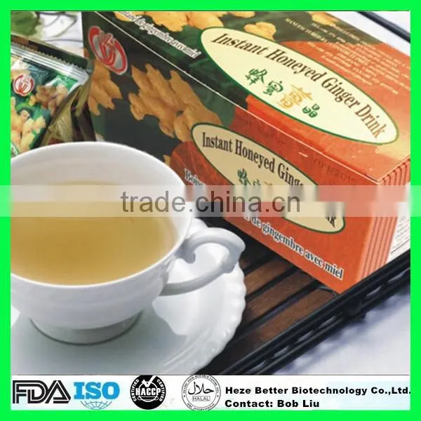 FDA Approved Instant Honey Ginger Tea, Instant Herbal Tea, Instant Organic Ginger Tea photo-2