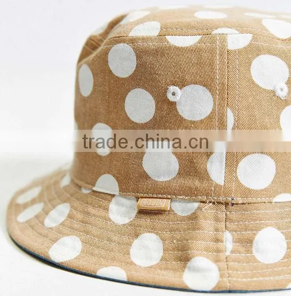 100% Cotton Fashion Custom Plain Bucket Cap photo-4