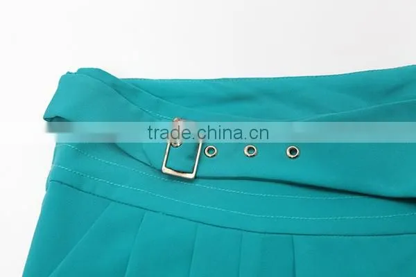 100% Polyester Wholesales Women Summer Elasticated Waist Women Pants photo-3
