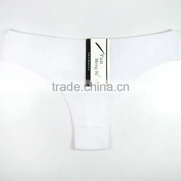 Womens Underwear and Panties Manufactures Ladies Brief Pure Color Cotton Mature Women Panties photo-5