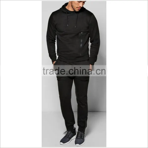 Wholesale Cheap Winter Mens Tracksuit Sweatshirt Hoodie Tracksuits photo-3