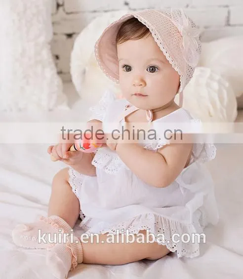 New Baby Lace Bonnet Hat Lacy Baby Girl Bonnet Hat Newborn Lace Ruffled Baby Bonnet photo-2
