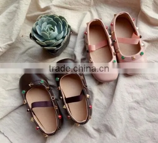 Top Design Leather Princess Children Shoes Baby Girl Shoes photo-5