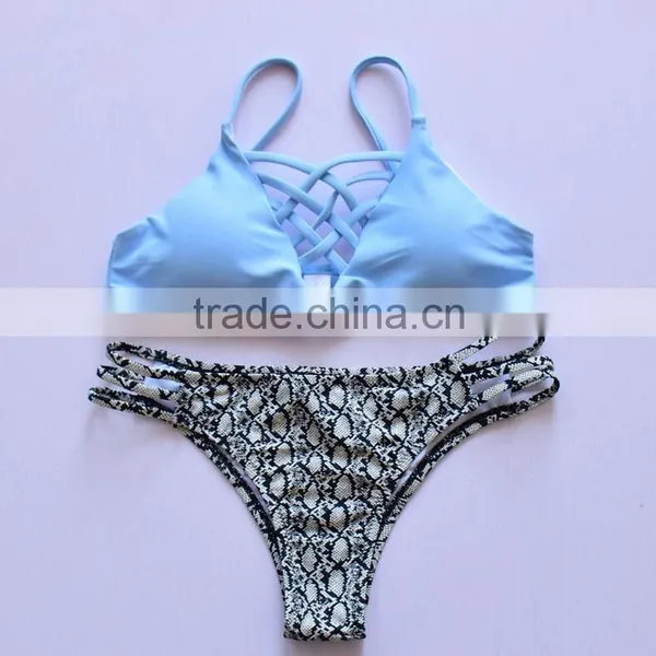 M664 Dingyang Fashion 2016 Wholesale Floral Print Hot Bikini photo-3