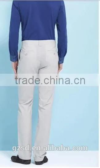 2015 New Arrival Advertising Gray Dress Check Pants for Men photo-2