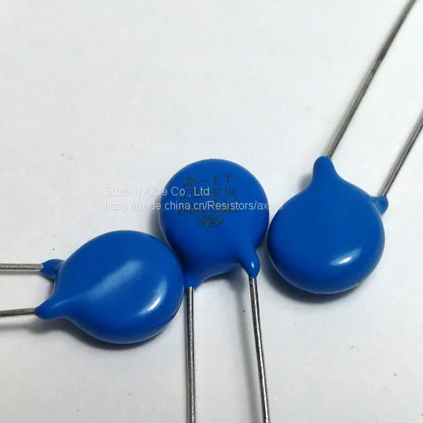 Metal Oxide Varistor Radial Lead Disc Ceramic Blue Epoxy 07D561K/560VAC Varistor for Surge Voltage Protection photo-3