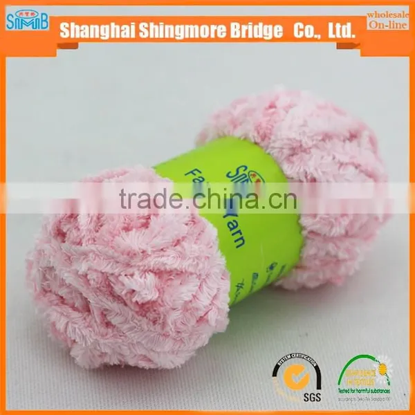 Knitted Yarn China Supplier Cheapest Price Wholesale Oeko Tex 100% Polyester Chenille Yarn for Knitting Scarf With Free Samples photo-2