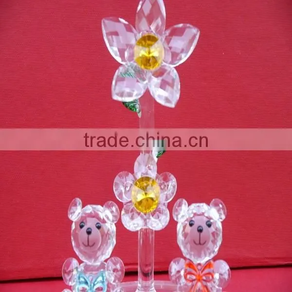 Personalized Coupled Crystal Wedding Favors Bear For Guests Takeaway Souvenirs photo-2