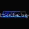 Panel Mount Backlight Keyboard With 65 Illuminated Keys and Integrated Touchpad