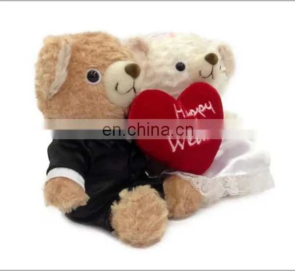 Red Heart Teddy Bear Souvenirs Wholesale Wedding Thank You Gifts For Guests photo-2