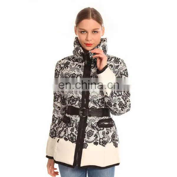 Customized Design High Quality Duck Feather Women Jacket