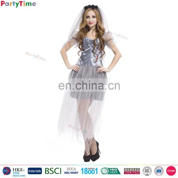Halloween Classical Role Ghost Bride Adult Sexy Cosplay Costume photo-4
