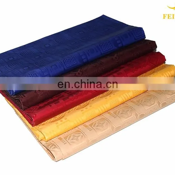 Popular Wholesale Textiles African Fashion Brocade Cotton Fabric for Women Party photo-3