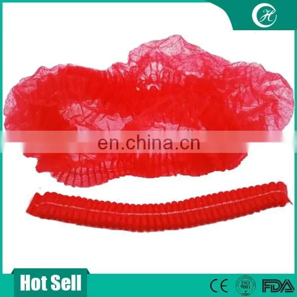 China Made Hospital Disposable Surgical Caps Disposable Surgical Nonwoven Bouffant Cap photo-3
