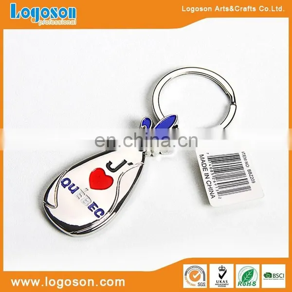 High Quality Hot Sales Souvenir Gifts Canadian Flag Keychain photo-5