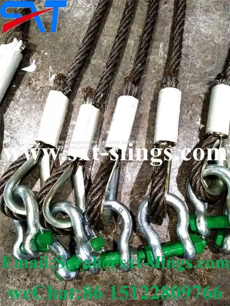 Ungalvanized Steel Wire Rope Slings Supplier 6*37+IWRC photo-2