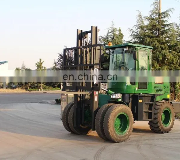 4WD 5ton Rough All Terrian Forklift for Sale photo-2