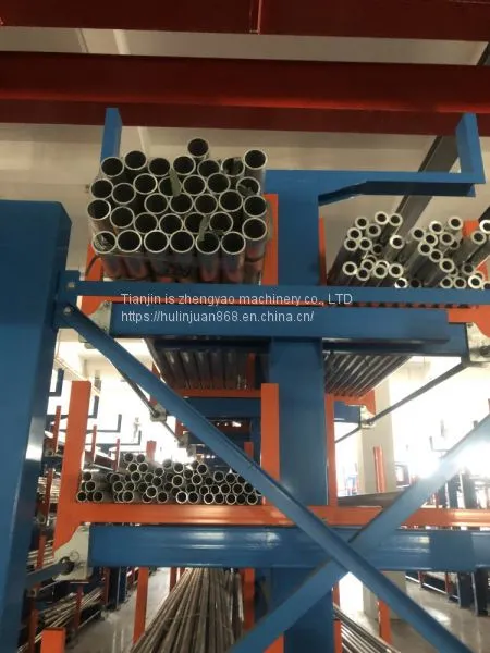 Telescopic Steel Cantilever Racking Storage Rack Pipe Dedicated Shelves photo-4