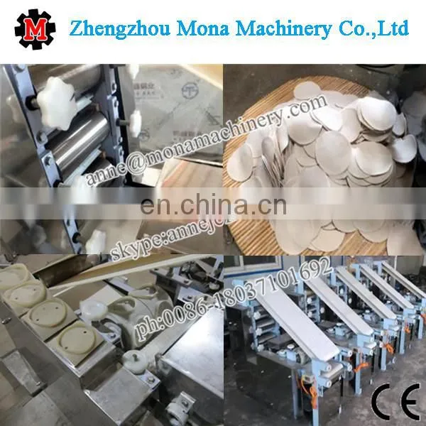 Dumpling Skin Machine With Recipe,electric Samosa Wrapper Making Machine,square Skin Making Machine photo-5