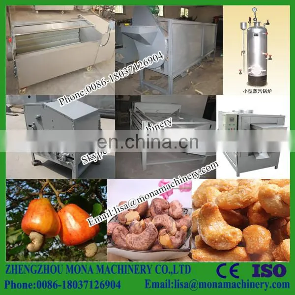 Automatic Electric Best Fresh Raw Cashew Nut Roasting Machine photo-6