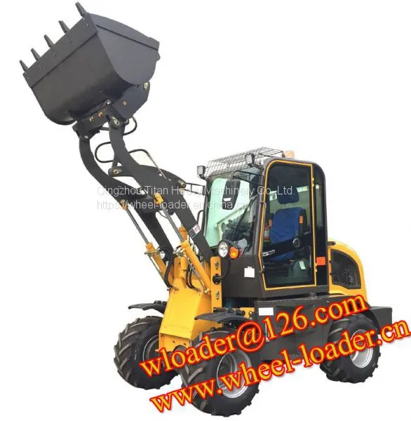 Titan Hoflader China 800 кг  Миниатюрный электрический сельскохозяйственный колесный погрузчик с лучшей ценой. Малый колесный погрузчик, миниатюрный фронтальный ковшевой колесный погрузчик по низкой цене в продаже от надежного китайского производителя кол