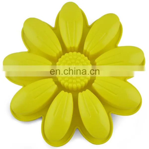 Thicken Large Silicone Mold Plate and Oven With Sun Flower Shape for Cake Baking photo-2