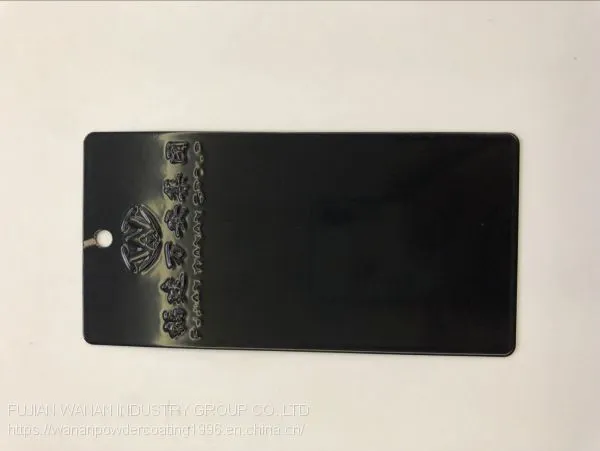 BLACK GLOSS EPOXY POLYESTER POWDER COATNG photo-3