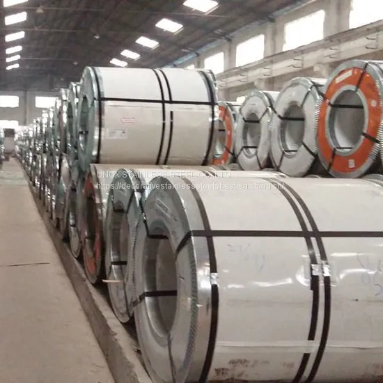 Inboxable Steel Coil CTL Stainless Steel Sheet 430 304 316L BA NO.4 HL 8K Strips