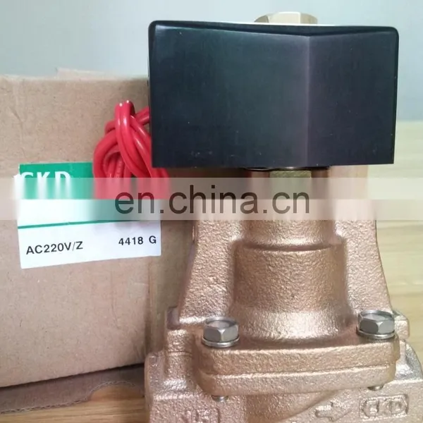 Hot Sales CKD 2 Way Brass Water Solenoid Valve Price From Manufacturer AP11-15A-03A-AC220VZ photo-3