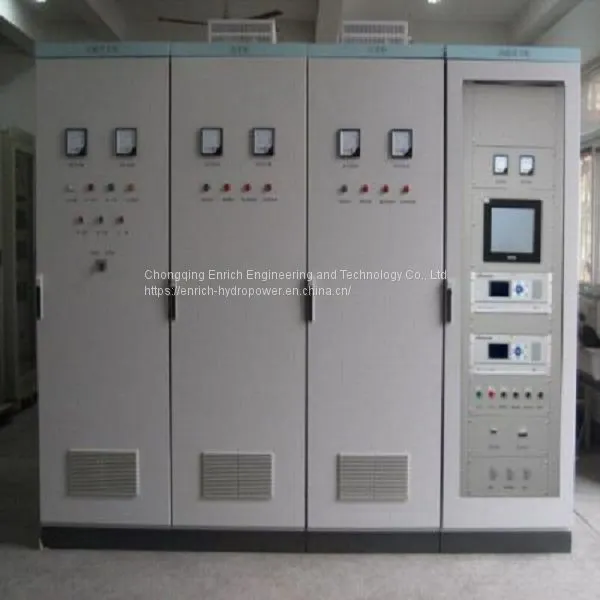 Three Phase Hydro Hydroelectric Power Water Turbine Unit Synchronous Generator Alternator Brushless Excitation System PID,PI,PSS For Phase Modulation Voltage Current Regulation Reactive Power Automatic Adjustment Power System Stability Control photo-2