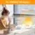 Sunrise Alarm Clock Wake Up Light, Smart WIFI Sunset Simulation Digital LED Clock Support APP Control photo-3