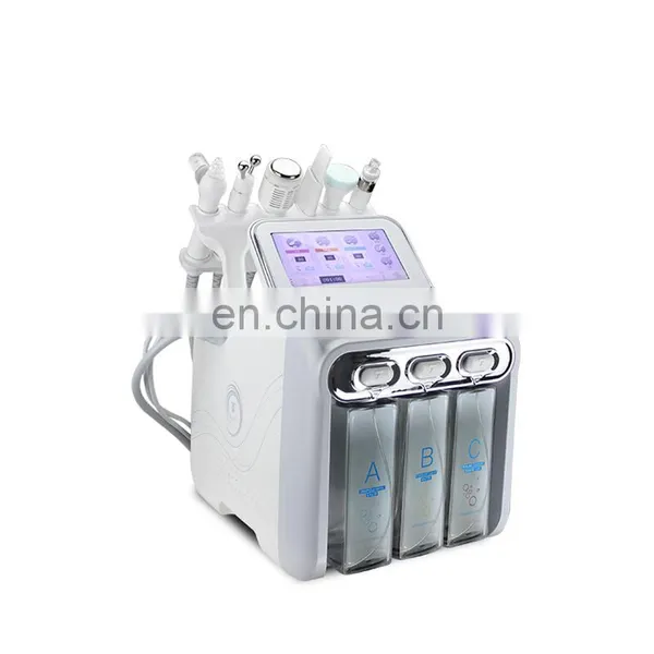 6 In 1 Hydra Aqua Dermabrasion Facial Peel Small Bubble Beauty Machine Deep Cleansing Skin Rejuvenation photo-5