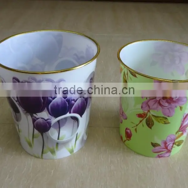 6.5L Plastic Garbage Bin With Artwork photo-2