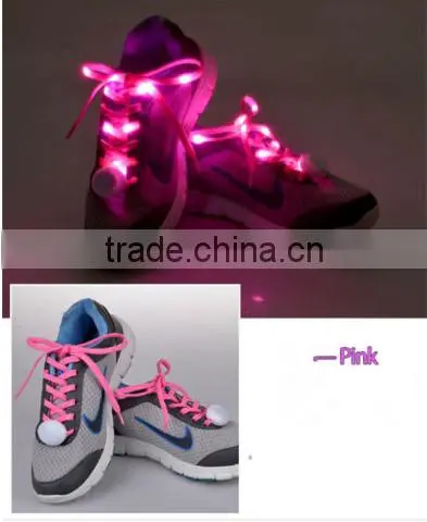 2016 Gift LED Shoe Laces Light Flashing Shoelaces Flat Laces Fashion Creative Gift photo-5