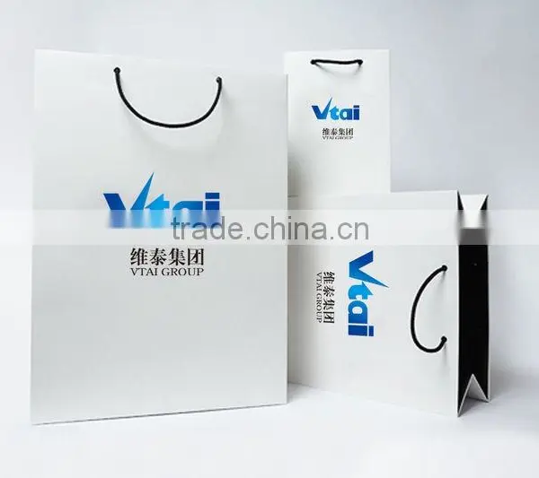 Customized Shopping Paper Gift Bag Wholesale Paper Bag for Mobile Phone photo-2